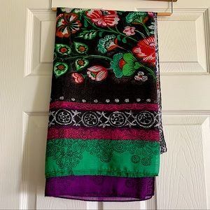 Spanish brand Desigual, signature vibrant colour & exotic pattern